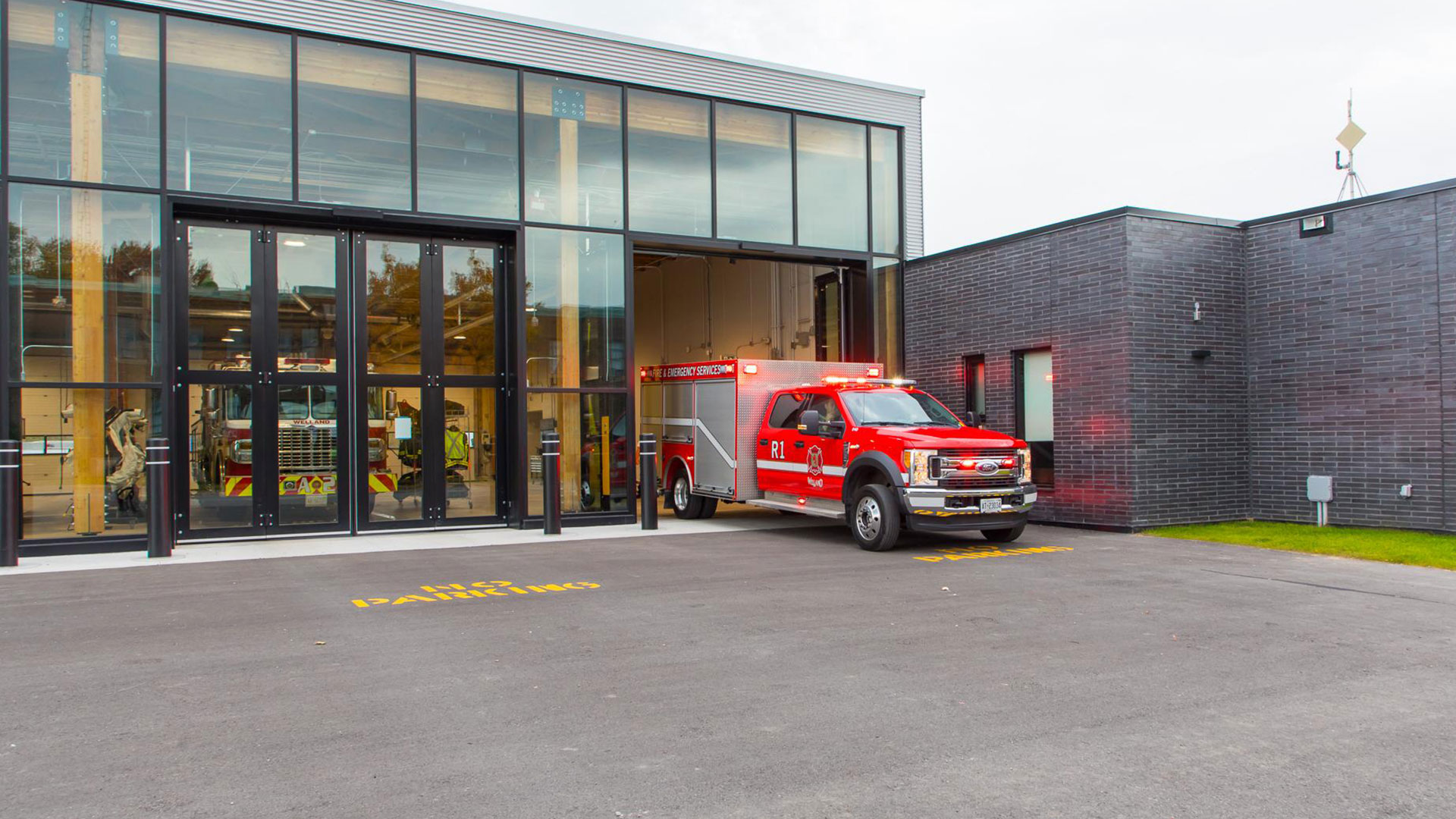image of a new firehall