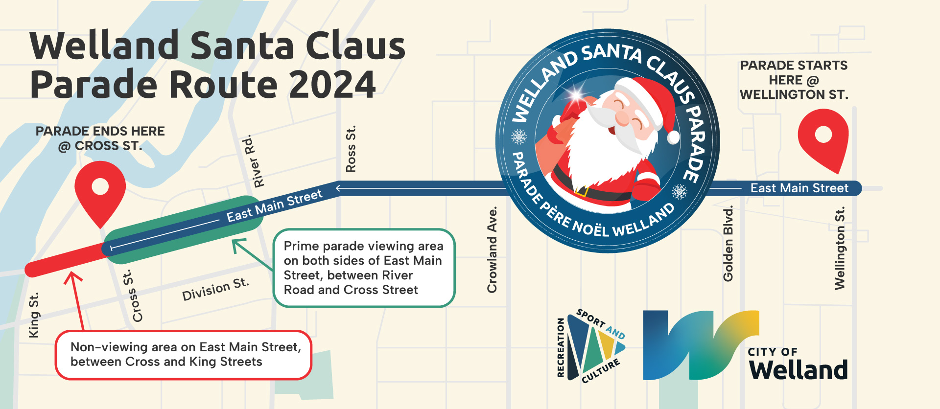 parade route graphic