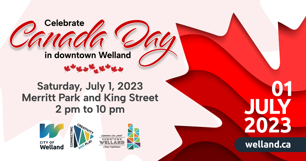 Celebrate Canada Day Merritt Park and King Street 2pm to 10pm