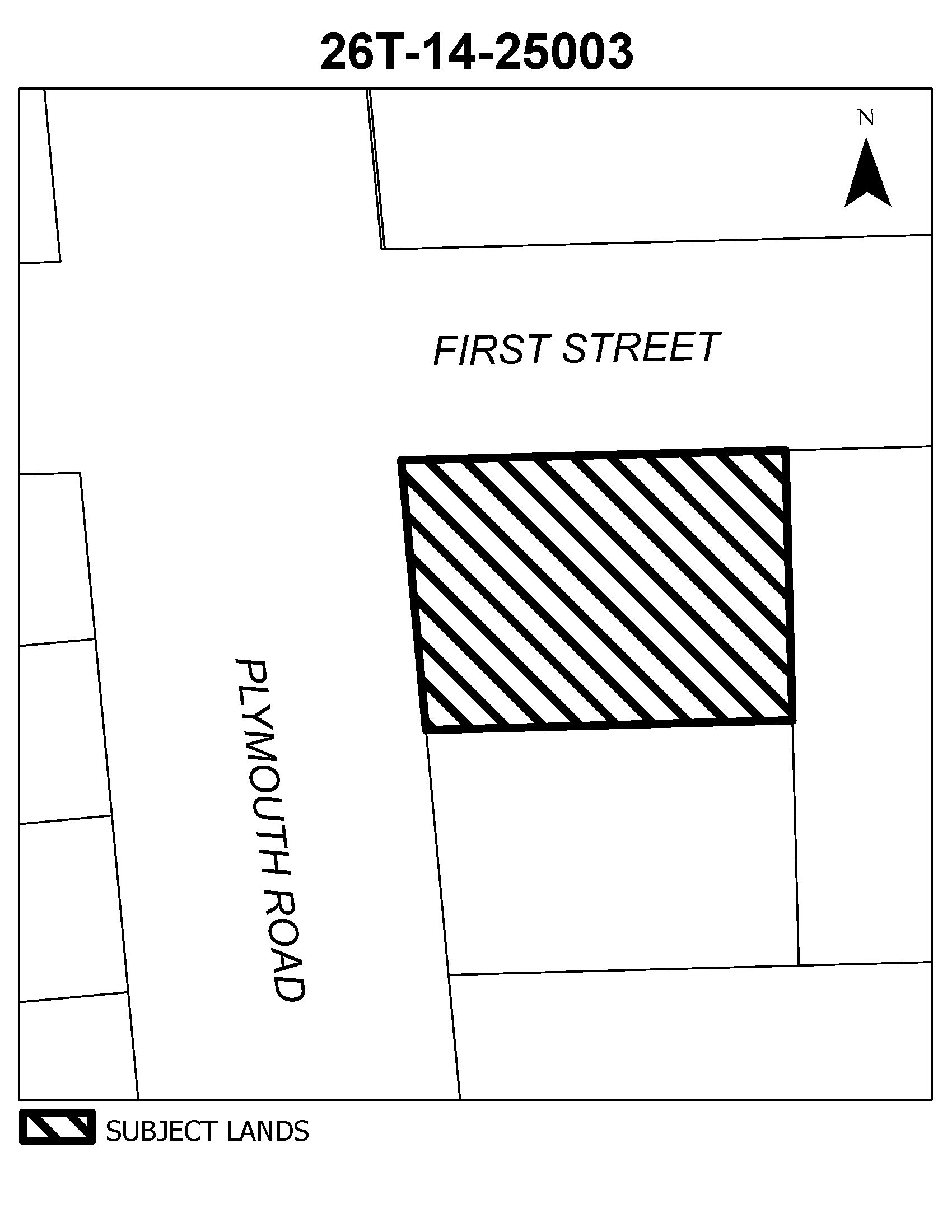 map for 54 Plymouth Road