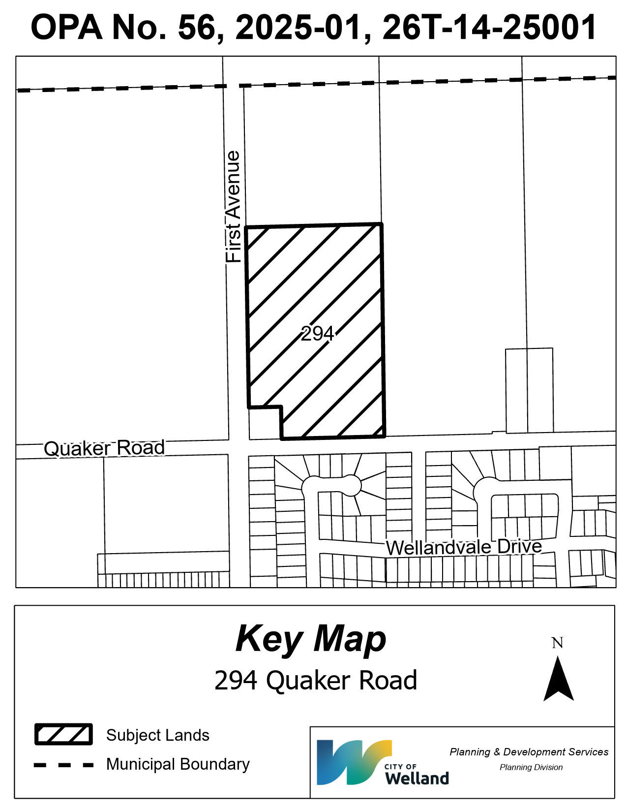 map for 294 Quaker