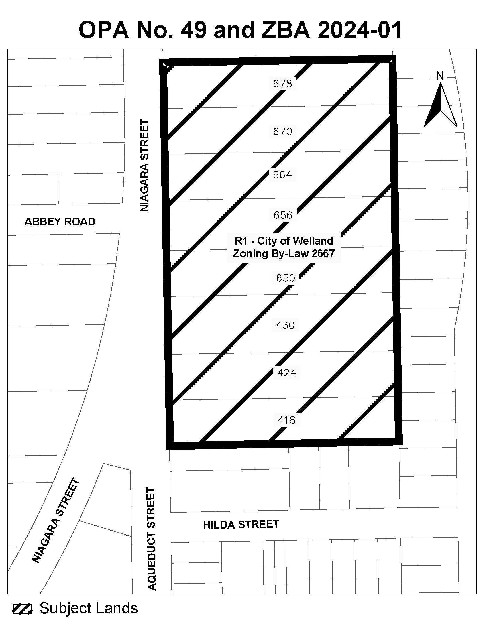 FILE NO. OPA 49 ZBA 2024-01 Map 