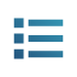 icon of a list