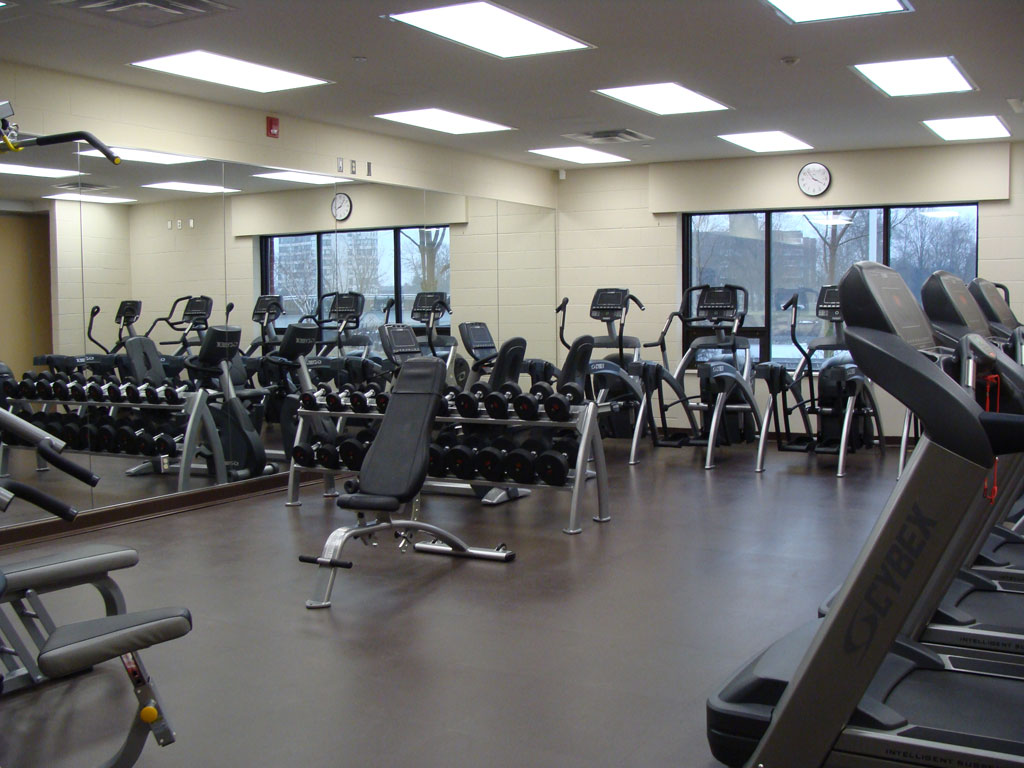 image of fitness room with equipment